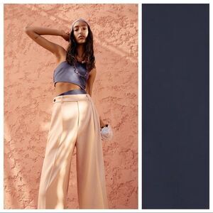 Zara New Grey Cut Out Laser Cut Swimsuit Size S Small Asymmetric one Shoulder